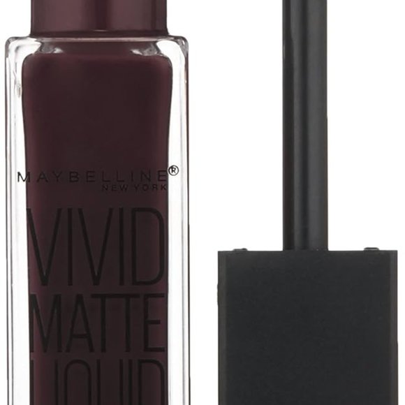 Set of Two Maybelline Vivid Matte Liquid Lipstick: Possessed Plum, Coffee Buzz - Picture 3 of 5